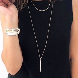 Stella and Dot Kari Necklace - Gold